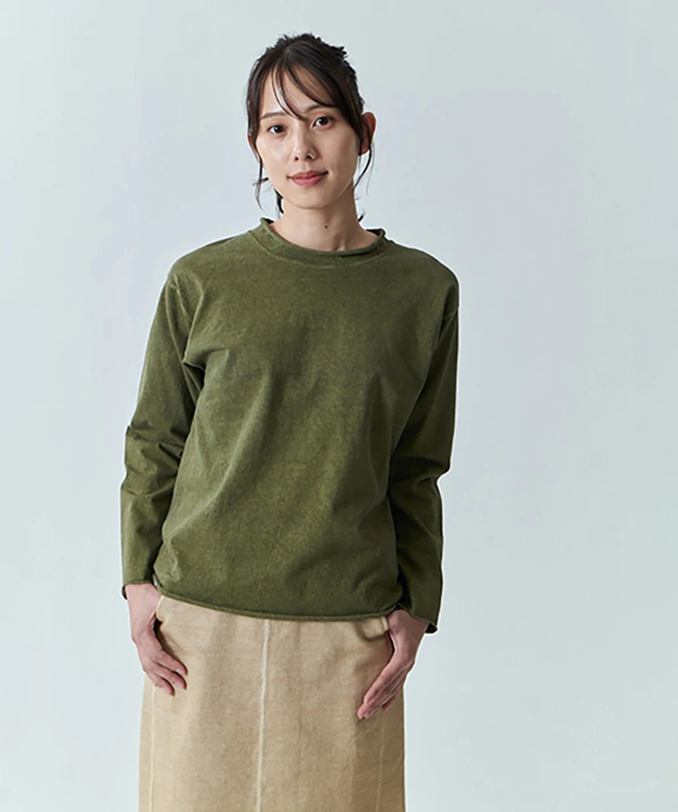 go slow caravan(ゴースローキャラバン) |GOOD ON/グッドオン LS KULU KULU TEE (WOMENS)
