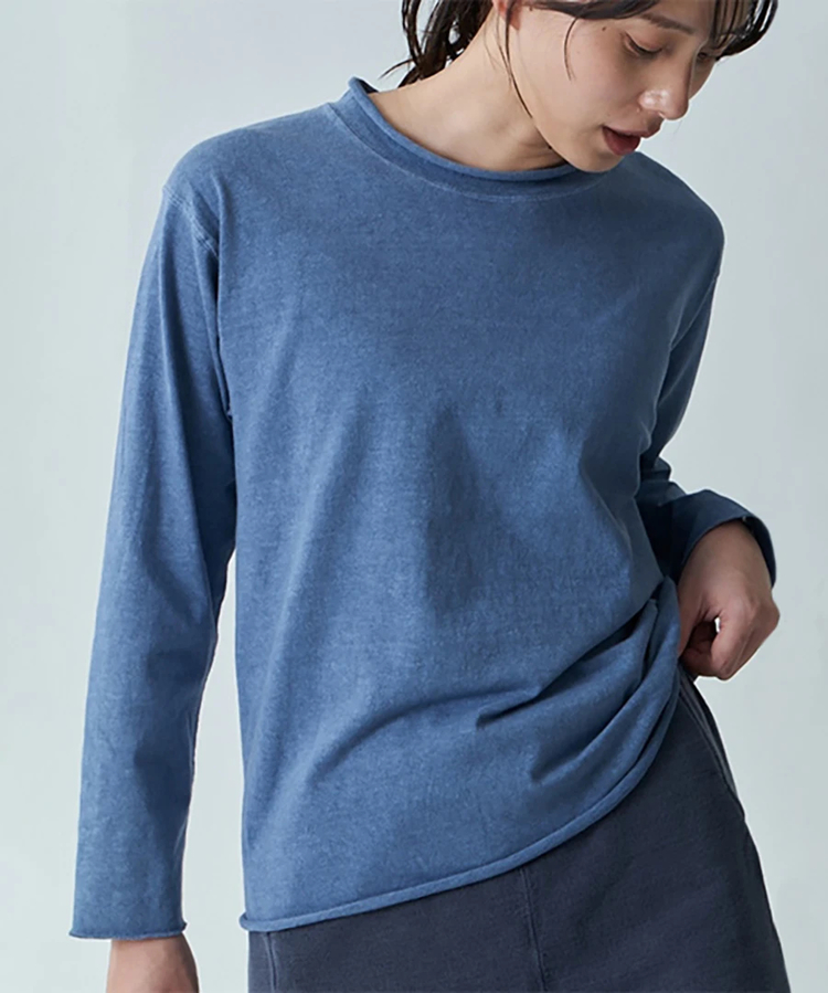 go slow caravan(ゴースローキャラバン) |GOOD ON/グッドオン LS KULU KULU TEE (WOMENS)