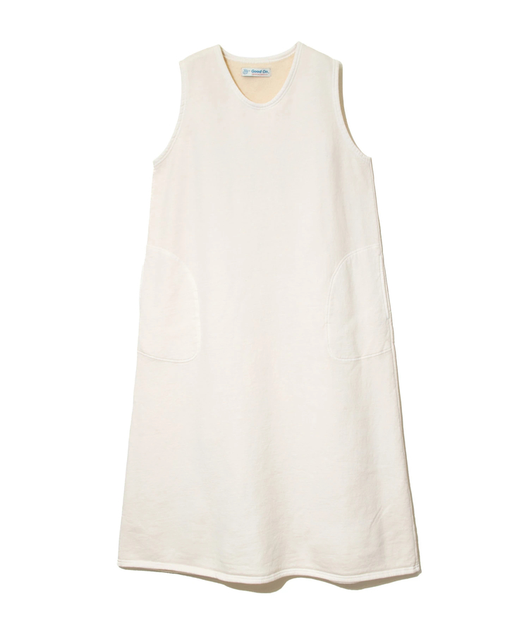 go slow caravan(ゴースローキャラバン) |GOOD ON/グッドオン NAP FLEECE TENT TEE DRESS (WOMENS)