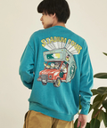 go slow caravan(ゴースローキャラバン) |DUCKSTER/ダックスター ピグメント クルースウェット《STUDIUM TOUR》(MENS)
