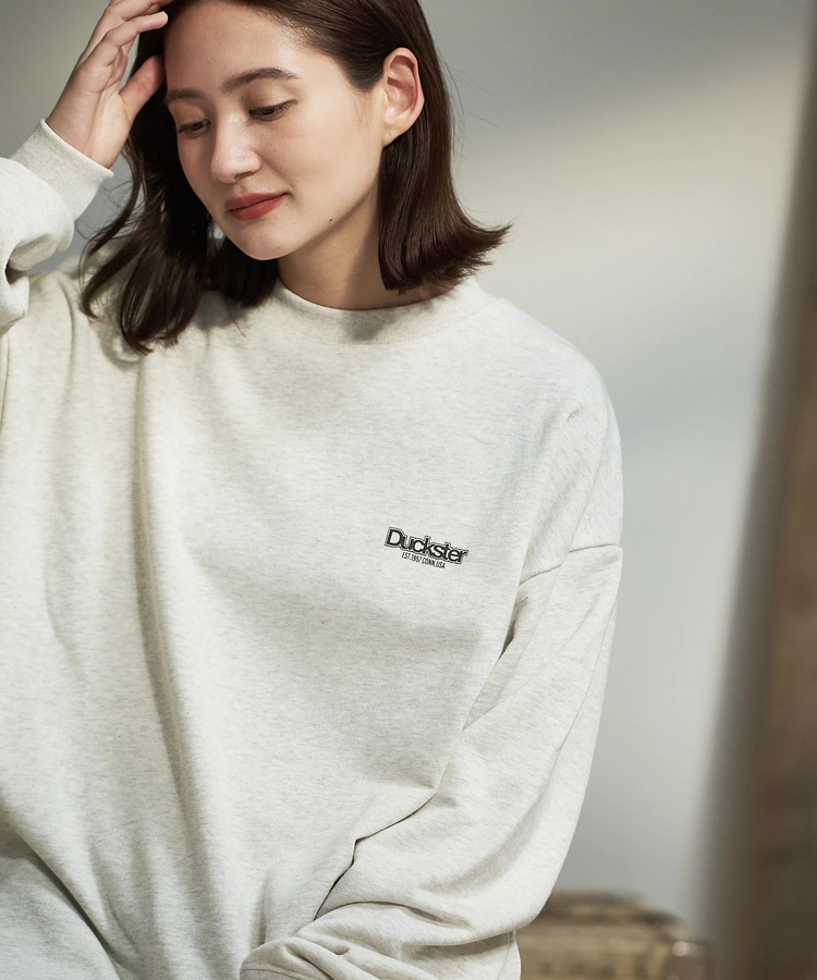 go slow caravan(ゴースローキャラバン) |DUCKSTER/ダックスター ピグメント クルースウェット《STUDIUM TOUR》(MENS)