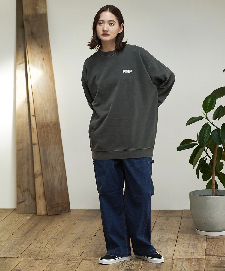 go slow caravan(ゴースローキャラバン) |DUCKSTER/ダックスター ピグメント クルースウェット《STUDIUM TOUR》(MENS)