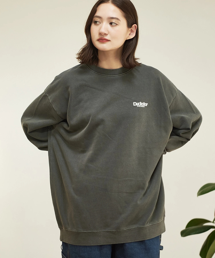 go slow caravan(ゴースローキャラバン) |DUCKSTER/ダックスター ピグメント クルースウェット《STUDIUM TOUR》(MENS)