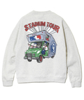 go slow caravan(ゴースローキャラバン) |DUCKSTER/ダックスター ピグメント クルースウェット《STUDIUM TOUR》(MENS)