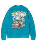 go slow caravan(ゴースローキャラバン) |DUCKSTER/ダックスター ピグメント クルースウェット《STUDIUM TOUR》(MENS)