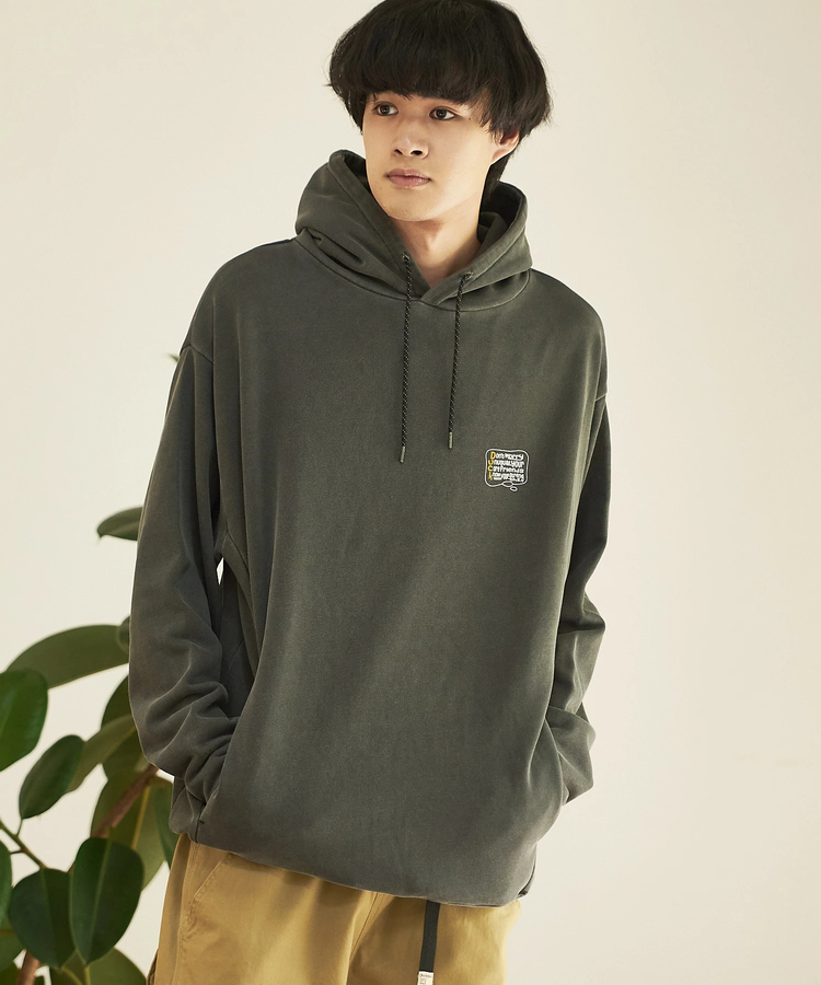 go slow caravan(ゴースローキャラバン) |DUCKSTER/ダックスター ピグメント パーカー《TEAM MATE》(MENS)