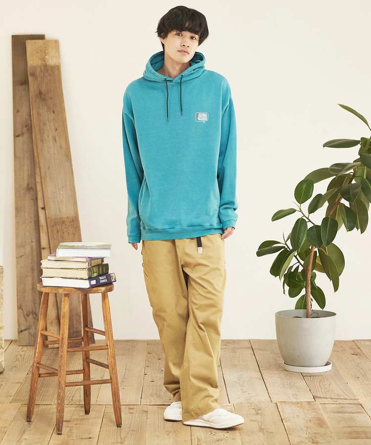 go slow caravan(ゴースローキャラバン) |DUCKSTER/ダックスター ピグメント パーカー《TEAM MATE》(MENS)