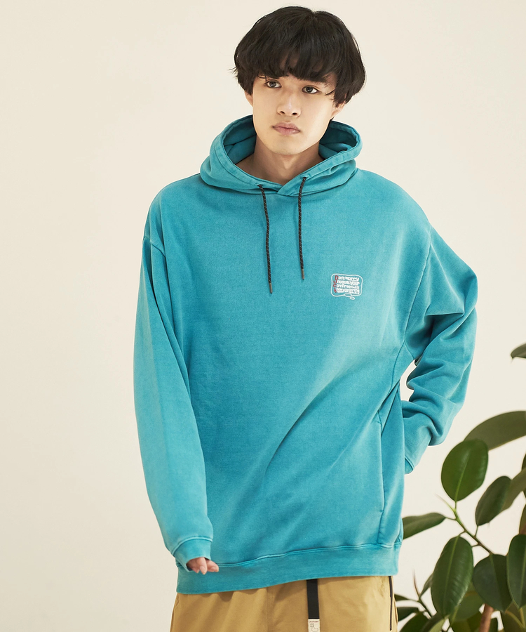 go slow caravan(ゴースローキャラバン) |DUCKSTER/ダックスター ピグメント パーカー《TEAM MATE》(MENS)