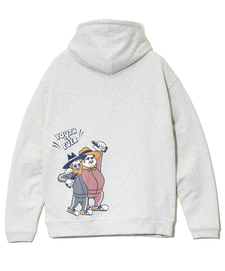 go slow caravan(ゴースローキャラバン) |DUCKSTER/ダックスター ピグメント パーカー《TEAM MATE》(MENS)