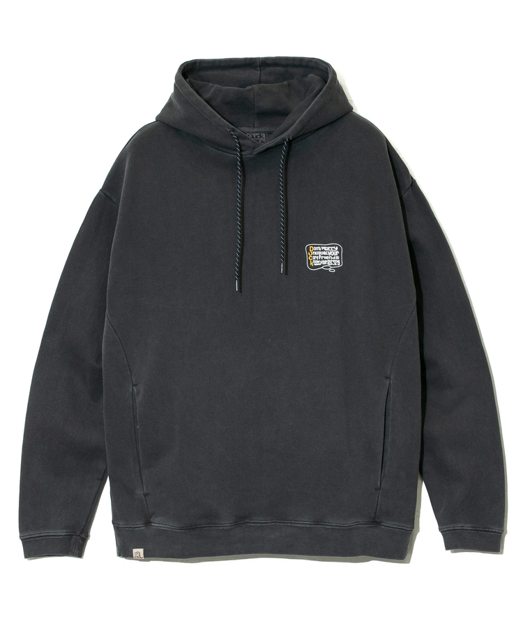 go slow caravan(ゴースローキャラバン) |DUCKSTER/ダックスター ピグメント パーカー《TEAM MATE》(MENS)