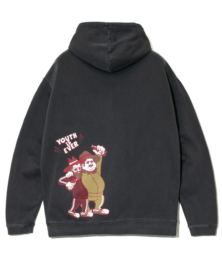 go slow caravan(ゴースローキャラバン) |DUCKSTER/ダックスター ピグメント パーカー《TEAM MATE》(MENS)