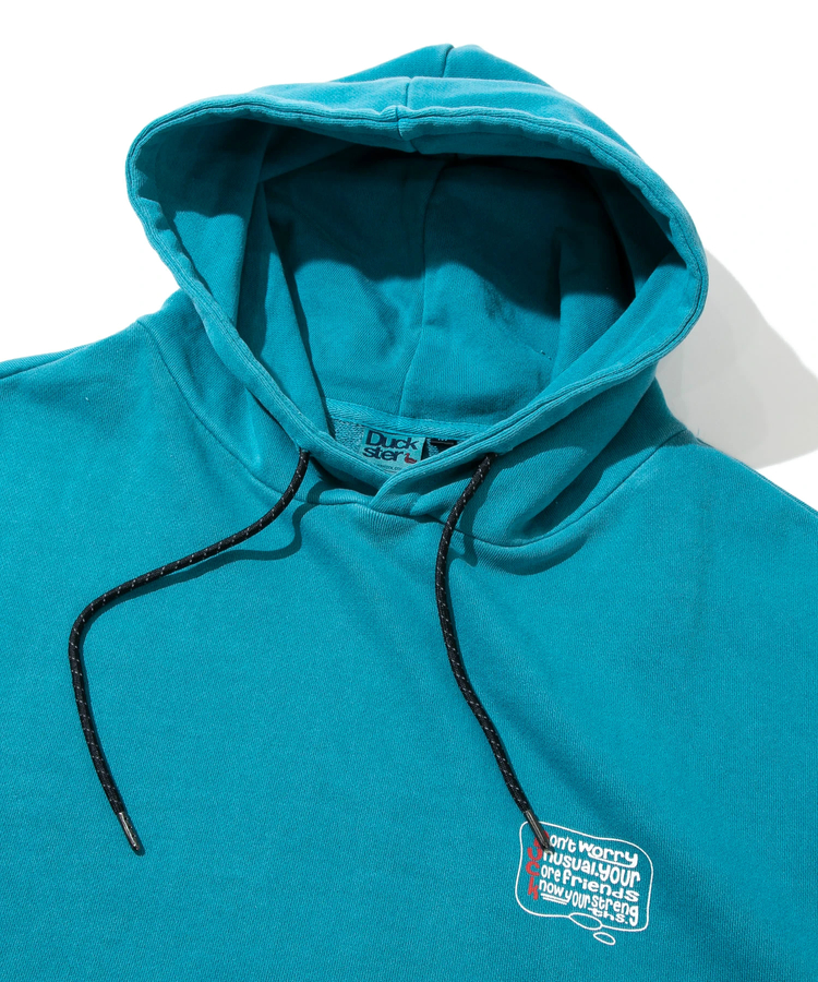 go slow caravan(ゴースローキャラバン) |DUCKSTER/ダックスター ピグメント パーカー《TEAM MATE》(MENS)