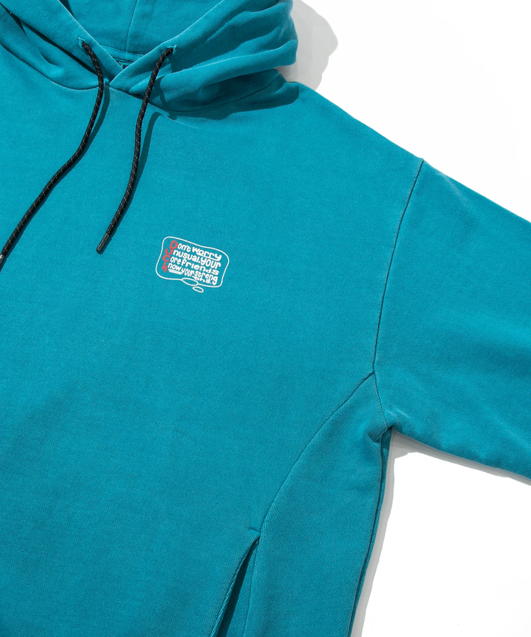go slow caravan(ゴースローキャラバン) |DUCKSTER/ダックスター ピグメント パーカー《TEAM MATE》(MENS)