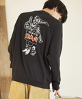 go slow caravan(ゴースローキャラバン) |DUCKSTER/ダックスター 刺繍/プリント クルーSW《HITCHHIKING》(MENS)