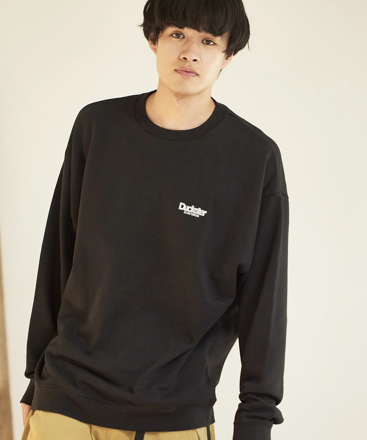 go slow caravan(ゴースローキャラバン) |DUCKSTER/ダックスター 刺繍/プリント クルーSW《HITCHHIKING》(MENS)