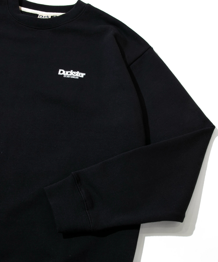 go slow caravan(ゴースローキャラバン) |DUCKSTER/ダックスター 刺繍/プリント クルーSW《HITCHHIKING》(MENS)