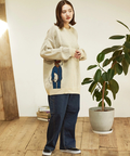 go slow caravan(ゴースローキャラバン) |DUCKSTER/ダックスター ジャガードニットセーター《LONG SLEEPER》(MENS)