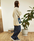 go slow caravan(ゴースローキャラバン) |DUCKSTER/ダックスター ジャガードニットセーター《LONG SLEEPER》(MENS)