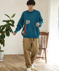 go slow caravan(ゴースローキャラバン) |DUCKSTER/ダックスター ジャガードニットセーター《LONG SLEEPER》(MENS)