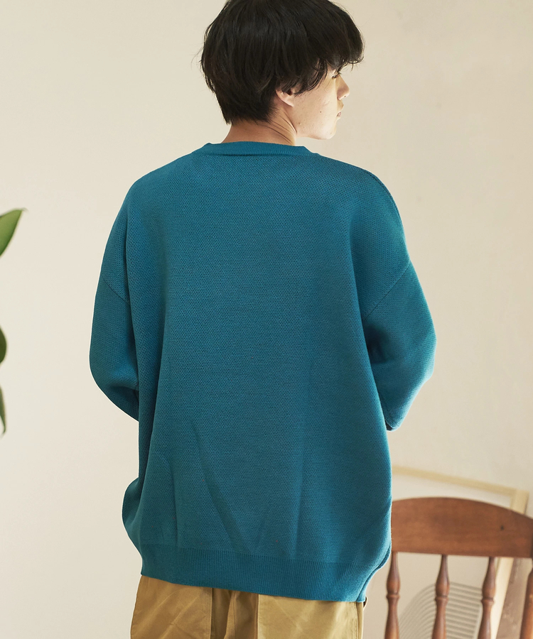 go slow caravan(ゴースローキャラバン) |DUCKSTER/ダックスター ジャガードニットセーター《LONG SLEEPER》(MENS)