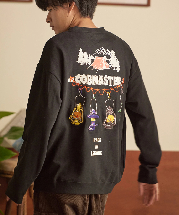 COBMASTER/コブマスター 刺繍/プリント スウェット《ランタン