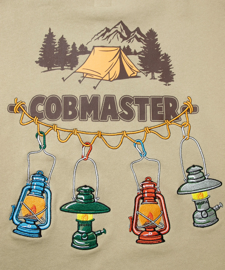 go slow caravan(ゴースローキャラバン) |COBMASTER/コブマスター 刺繍/プリント スウェット《ランタン》(MENS)