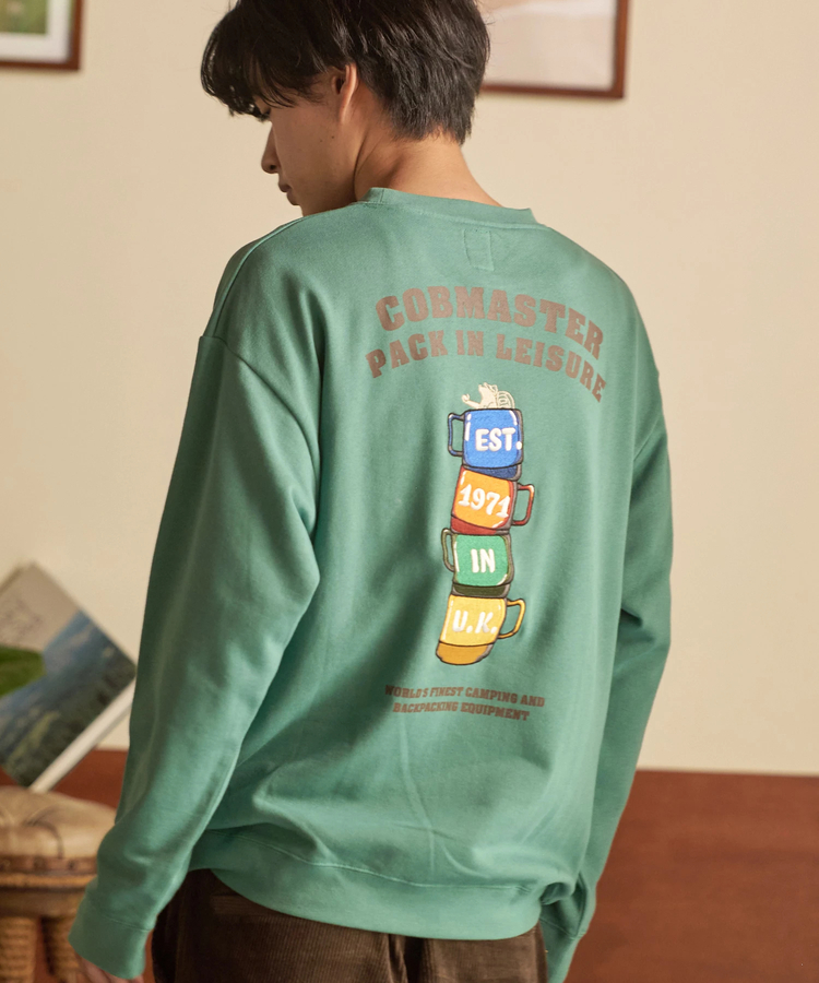 go slow caravan(ゴースローキャラバン) |COBMASTER/コブマスター 刺繍/プリント スウェット《MUG》(MENS)