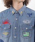 go slow caravan(ゴースローキャラバン) |MANASTASH/マナスタッシュ WESTERN EMB. SHIRT (MENS)