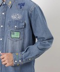 go slow caravan(ゴースローキャラバン) |MANASTASH/マナスタッシュ WESTERN EMB. SHIRT (MENS)