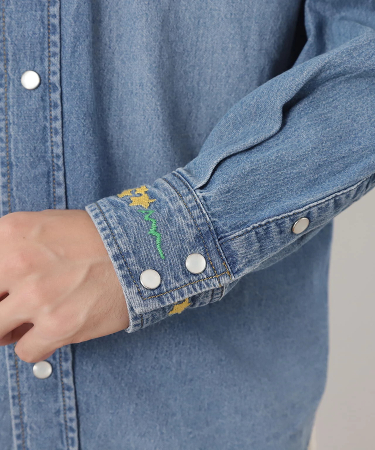 go slow caravan(ゴースローキャラバン) |MANASTASH/マナスタッシュ WESTERN EMB. SHIRT (MENS)