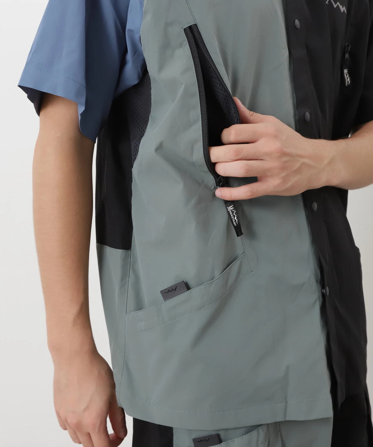 go slow caravan(ゴースローキャラバン) |MANASTASH/マナスタッシュ RIVER SHIRT (MENS)