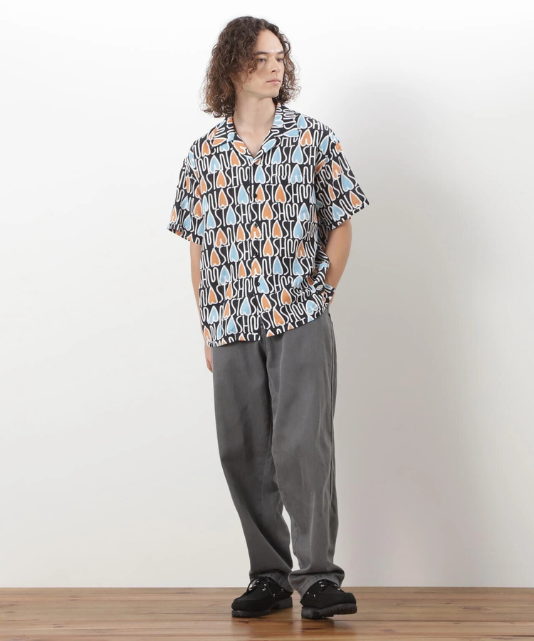 go slow caravan(ゴースローキャラバン) |MANASTASH/マナスタッシュ GAUZE MANALOHA SHIRT (MENS)