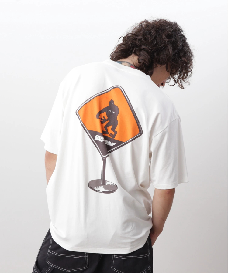 go slow caravan(ゴースローキャラバン) |MANASTASH/マナスタッシュ PUMICE TEE CAUTION! (MENS)