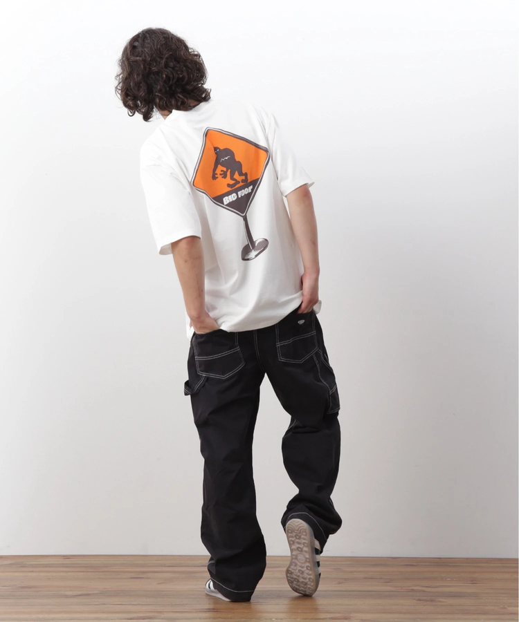 go slow caravan(ゴースローキャラバン) |MANASTASH/マナスタッシュ PUMICE TEE CAUTION! (MENS)