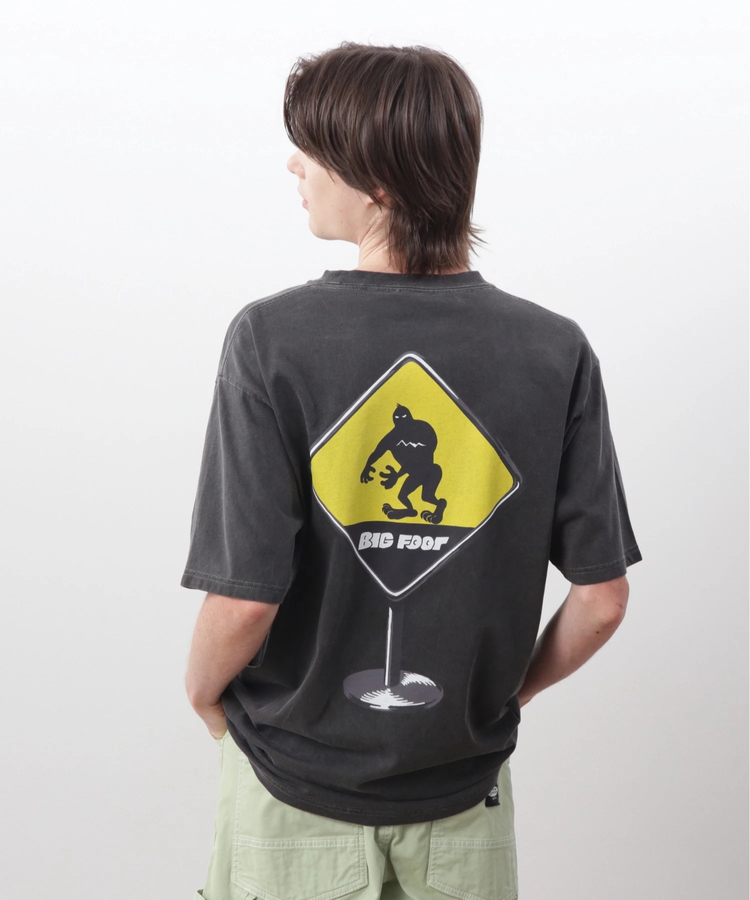 go slow caravan(ゴースローキャラバン) |MANASTASH/マナスタッシュ PUMICE TEE CAUTION! (MENS)