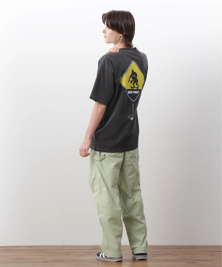 go slow caravan(ゴースローキャラバン) |MANASTASH/マナスタッシュ PUMICE TEE CAUTION! (MENS)