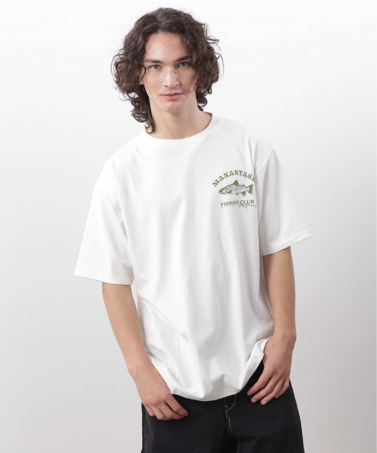 go slow caravan(ゴースローキャラバン) |MANASTASH/マナスタッシュ PUMICE TEE LURE (MENS)