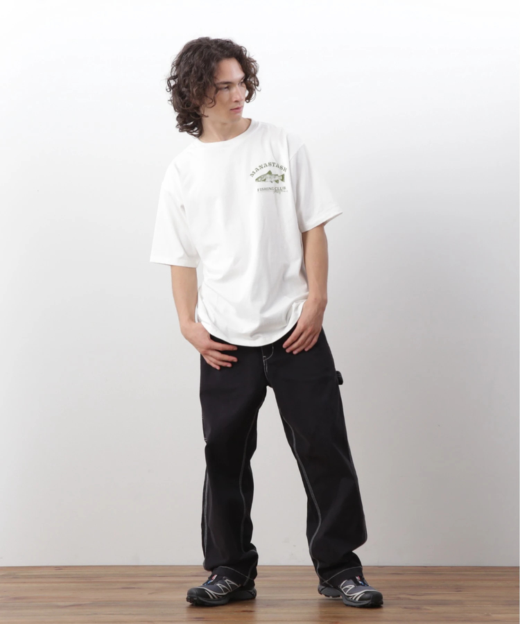 go slow caravan(ゴースローキャラバン) |MANASTASH/マナスタッシュ PUMICE TEE LURE (MENS)