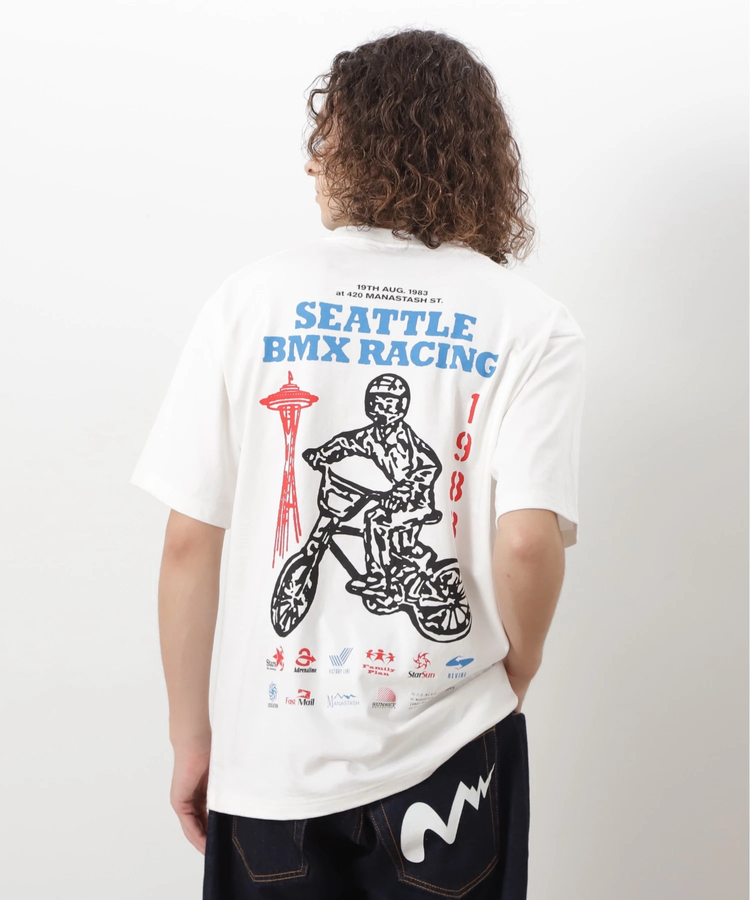 go slow caravan(ゴースローキャラバン) |MANASTASH/マナスタッシュ PUMICE TEE BMX (MENS)