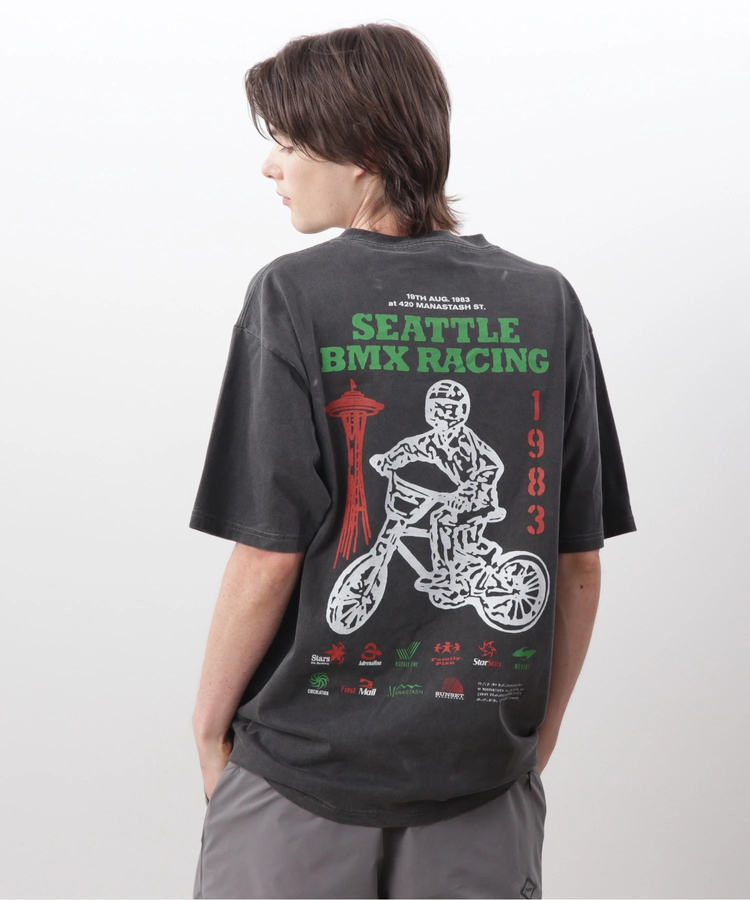go slow caravan(ゴースローキャラバン) |MANASTASH/マナスタッシュ PUMICE TEE BMX (MENS)