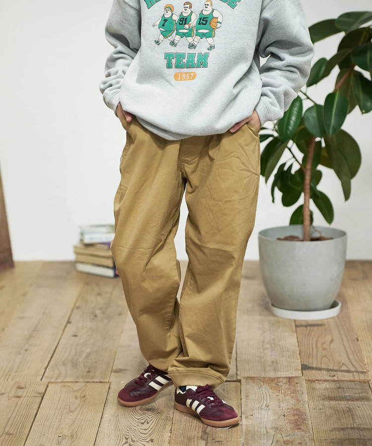 go slow caravan(ゴースローキャラバン) |Duckster/ダックスター ストレッチツイル ウォームアップパンツ (MENS)