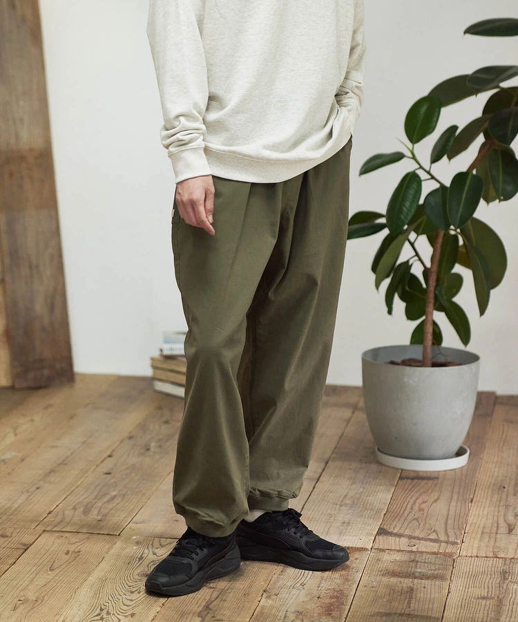 go slow caravan(ゴースローキャラバン) |Duckster/ダックスター ストレッチツイル ウォームアップパンツ (MENS)