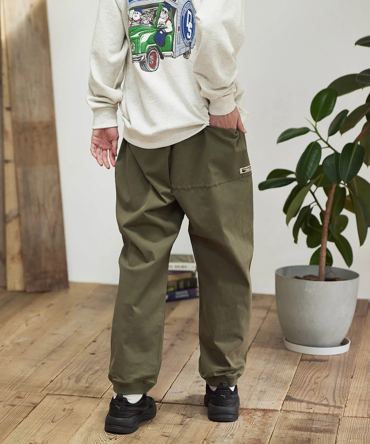 go slow caravan(ゴースローキャラバン) |Duckster/ダックスター ストレッチツイル ウォームアップパンツ (MENS)