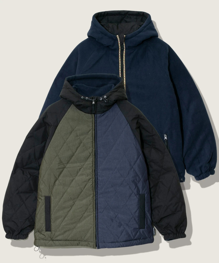 go slow caravan(ゴースローキャラバン) |gym master/ジムマスター リバーシブルロクヨンクロス×フリースJKT (MENS)