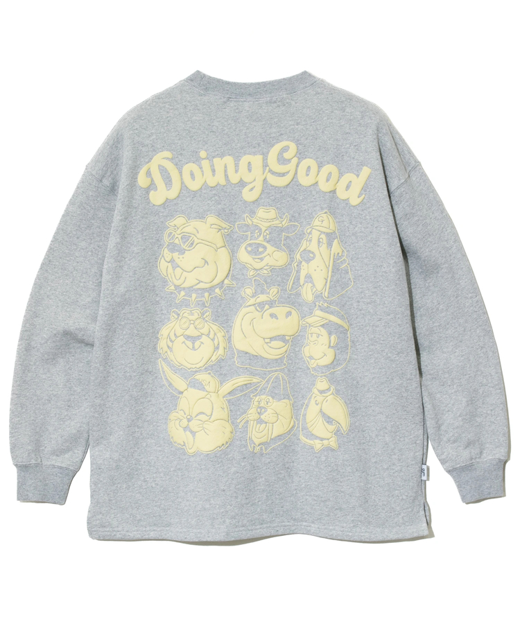 go slow caravan(ゴースローキャラバン) |gym master/ジムマスター 10.3oz Doing Good スウットビッグTee (MENS)