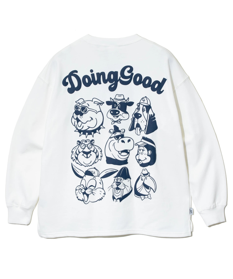 go slow caravan(ゴースローキャラバン) |gym master/ジムマスター 10.3oz Doing Good スウットビッグTee (MENS)
