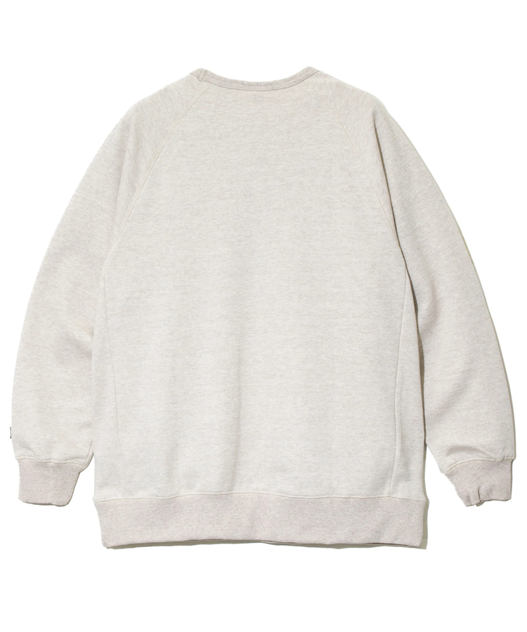 go slow caravan(ゴースローキャラバン) |NANGA/ナンガ ECO HYBRID BOX LOGO SWEAT SHIRT (MENS)