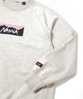 go slow caravan(ゴースローキャラバン) |NANGA/ナンガ ECO HYBRID BOX LOGO SWEAT SHIRT (MENS)