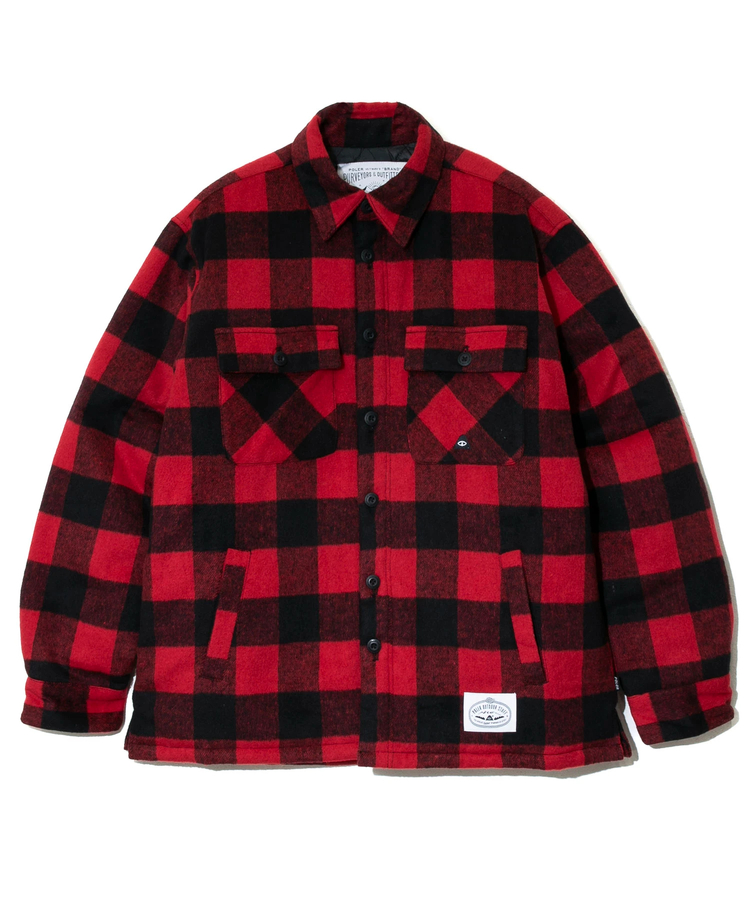 go slow caravan(ゴースローキャラバン) |POLeR/ポーラー INSULATED WOOL OVERSHIRT JACKET (MENS)