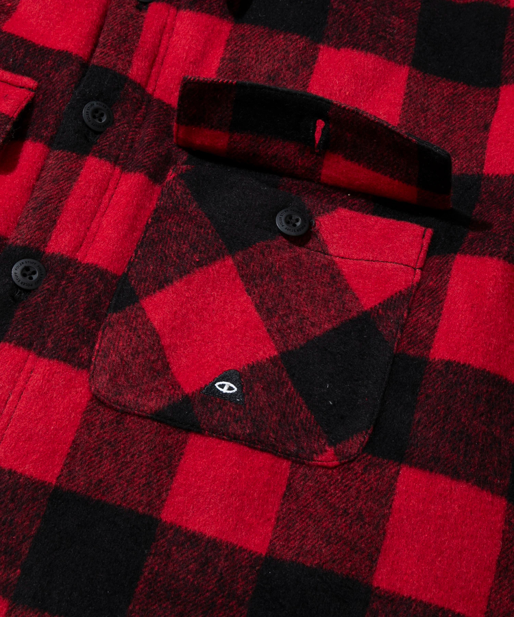 go slow caravan(ゴースローキャラバン) |POLeR/ポーラー INSULATED WOOL OVERSHIRT JACKET (MENS)
